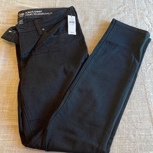NWT Gap 1969 Always Skinny Black Jeans